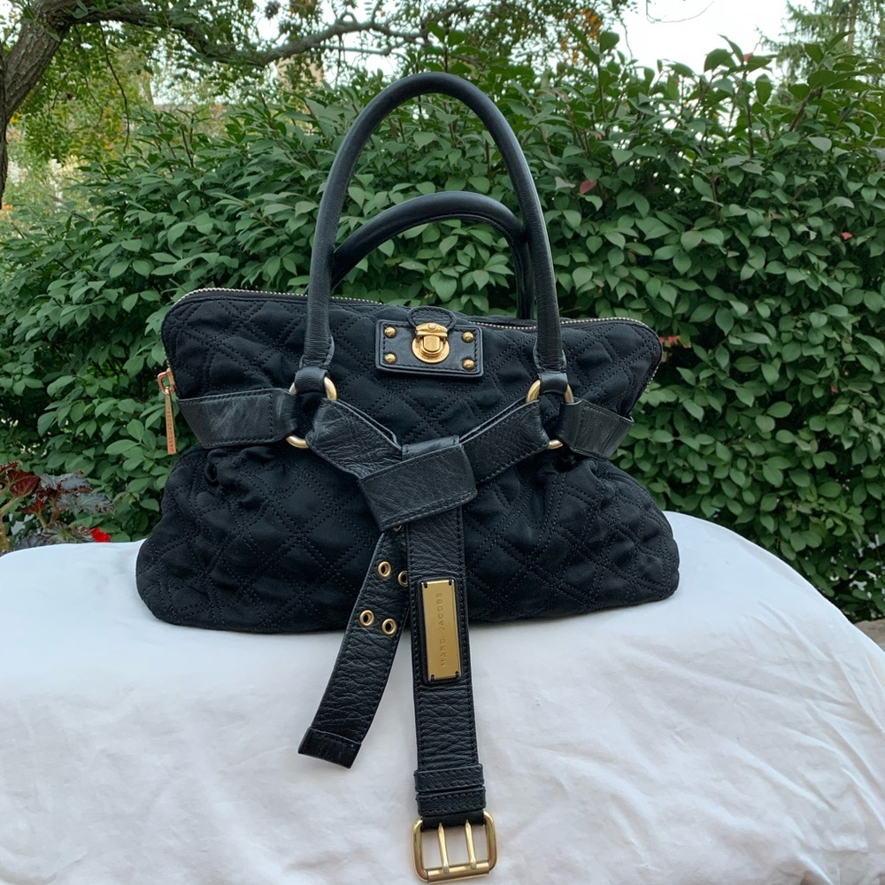 Marc Jacobs Quilted Bruna Belted Tote